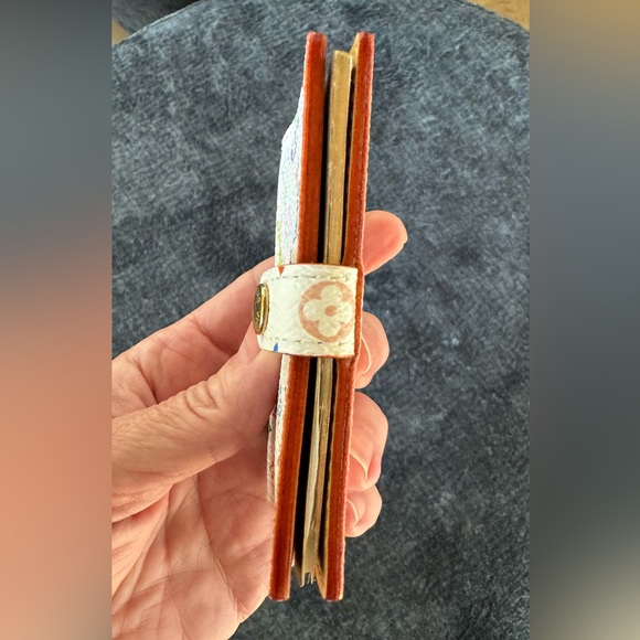 Louis Vuitton White Multicolor Monogram Address Book & Cover - Picture 6 of 9